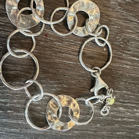 Silpada Hammered Circles bracelet (Retired) - Picture 8 of 8